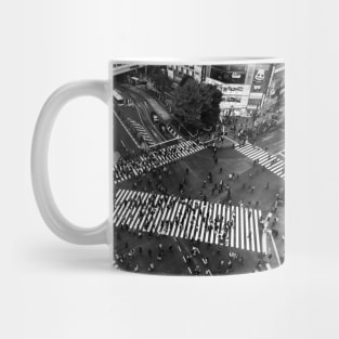 Japan Shibuya Crossing Monochrome Edition Mug